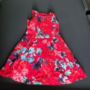 Pink floral Vince Camuto dress size